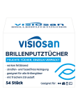 Visiosan chusteczki nawilżane do czyszczenia okularów Brillenputtztuecher 54szt