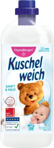 Kuschelweich  Sanft+Mild 1l biały 38płukań.png