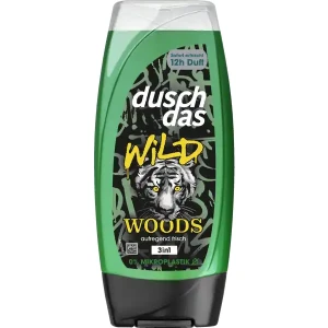Duschdas żel pod prysznic i szampon  for men  3w1 Wild Woods Eukaliptus & Cedr  225ml DE