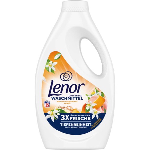 lenor płyn do prania kwiat pomarańcz i brzoskwinia 25 orań.jpg
