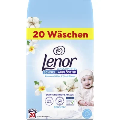 lenor sensitive proszek do prania 20 pran.webp