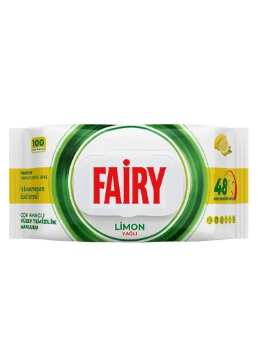 Fairy chusteczki nawilżone lemon 100szt.webp