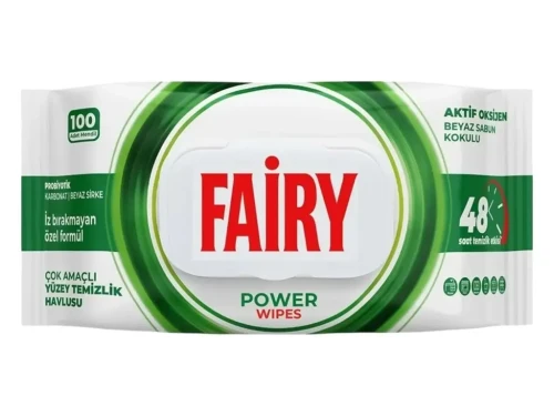 fairy chusteczki nawilżone power 100szt.webp