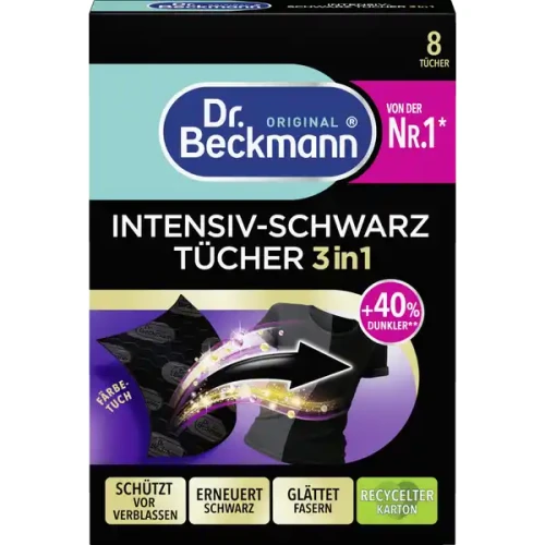 DR.BECKMANN CHUSTECZKI PRZYWRACAJĄCE CZERN  8SZT.webp