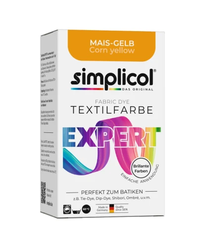 Ekspert od farbowania tkanin Simplicol, żółty kukurydziany.webp