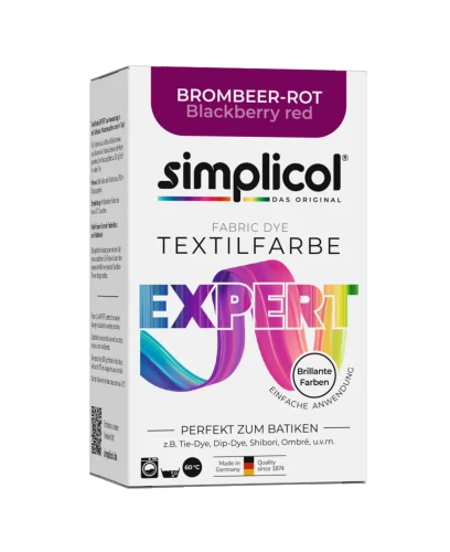 Ekspert ds. farbowania tkanin Simplicol Blackberry Red.webp