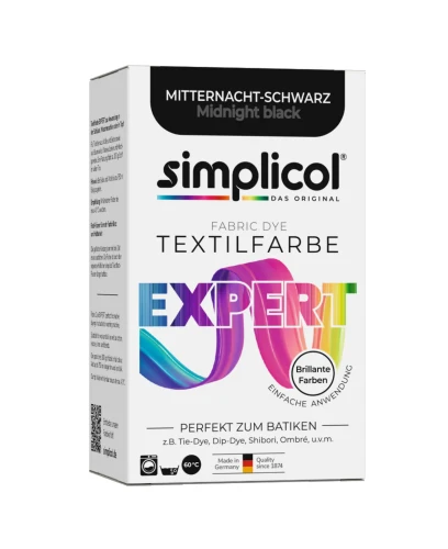 Ekspert ds. farbowania tkanin Simplicol Midnight Black.webp