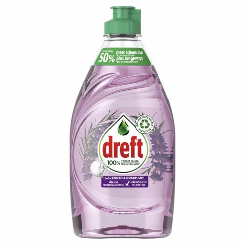 Dreft Płyn do mycia naczyń Lawenda i Rozmaryn 450 ml NL.jpg