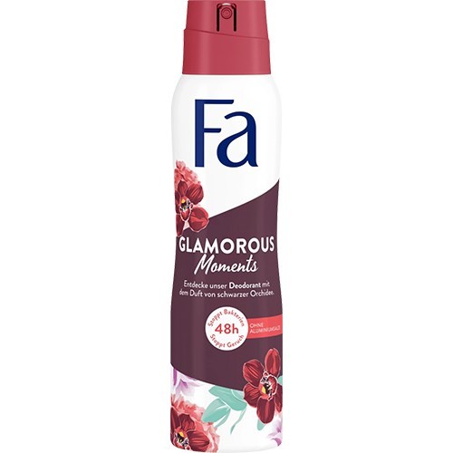 FA Glamorous Moments Deo Black Orchid 48h dezodorant w sprayu 150ml DE.jpg