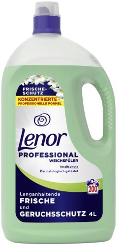 Lenor Professional płyn do płukania Frische 200 płukań 4l DE.jpg