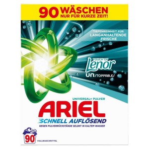 Ariel + Touch of Lenor UNstoppabels uniwersalny proszek do prania 90 prań 4,9kg NL