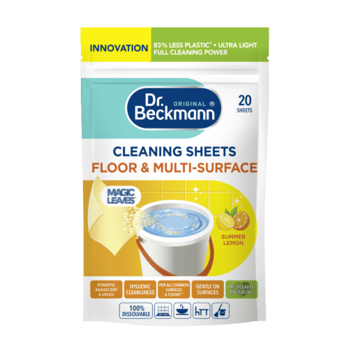 Dr. Beckmann arkusze do czyszczenia podłóg i powierzchni  Summer Lemon 20szt UK.png