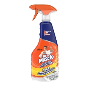 Mr Muscle 3in1 Stainless Steel & Hob Spray 530ml UK
