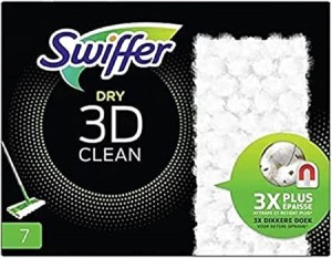 Swiffer Dry 3D Clean zapasowe suche wkłady do mopa 7szt IT