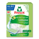 Frosch tabletki do zmywarki All in 1 Limone 50szt DE