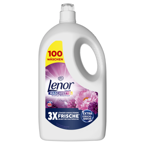 Lenor żel do prania  Color Amethyst Blütentraum 100 prań 4,5l DE.png