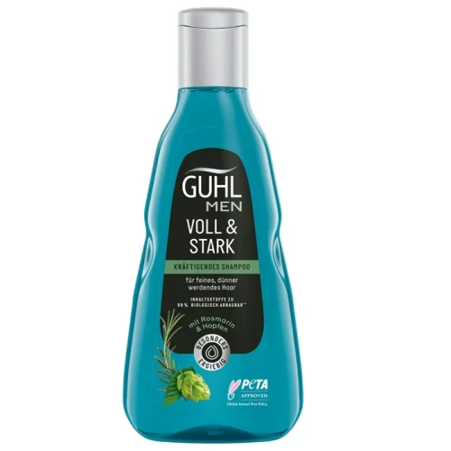 Guhl Men szampon wzmacniający Voll &amp; Stark 250ml DE.webp