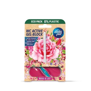 Ambi Pur kostka do WC Rose& Lilly 1szt ES