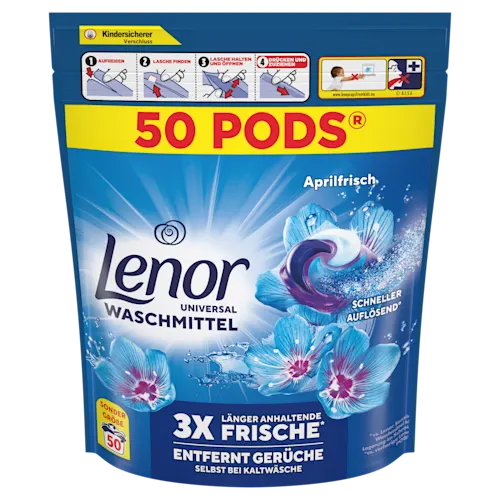 Lenor Universal kapsułki do prania Aprilfrisch 50szt NL.webp