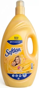 Softlan Ultra płyn do płukania Vanille & Orchidee 128 płukań 2,8l DE