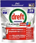 Dreft Platinum Plus kapsułki do zmywarki Original 59 szt NL