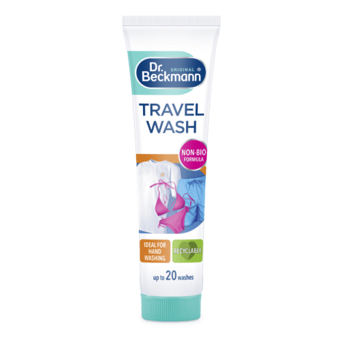 Dr. Beckmann Travel Wash skoncentrowany żel do ogólnego prania ubrań oraz usuwania plam 100ml UK.png