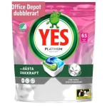 Yes Platinum Pink Oryginal kapsułki do zmywarki 65szt NO