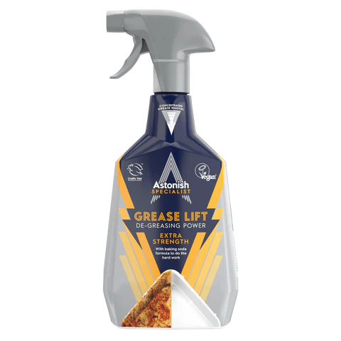 Astonish Specialist Grease Lift spray odtłuszczacz na bazie sody oczyszczonej 750ml U.webp