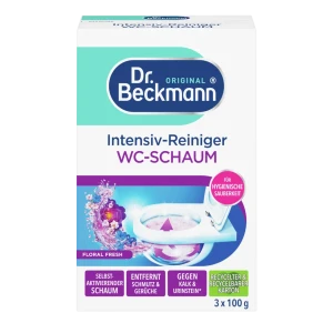 Dr. Beckmann Intensiv-Reiniger WC aktywna piana do czyszczenia toalet Floral Fresh 3x100g DE