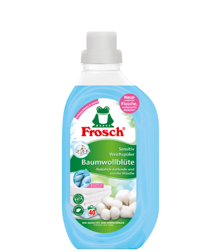 Frosch Sensitive płyn do płukania Baumwollblute 40 płukań 880ml DE.png