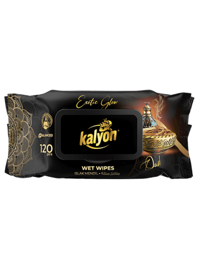 Kalyon chusteczki nawilżane perfumowane Exotic Glow 120szt TUR.png