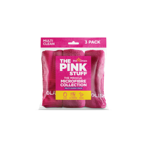 The Pink Stuff zestaw ścierek z mikrofibry 3szt UK