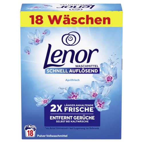 Lenor proszek do prania Universal Aprilfrisch 18 prań 990g DE.webp