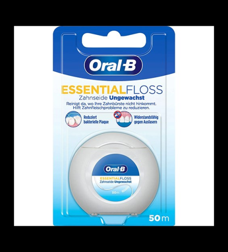 Oral-B nić dentystyczna Essential Floss niewoskowana 50m DE.png