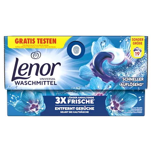 Lenor Universal kapsułki do prania Aprilfrisch 19szt DE.webp